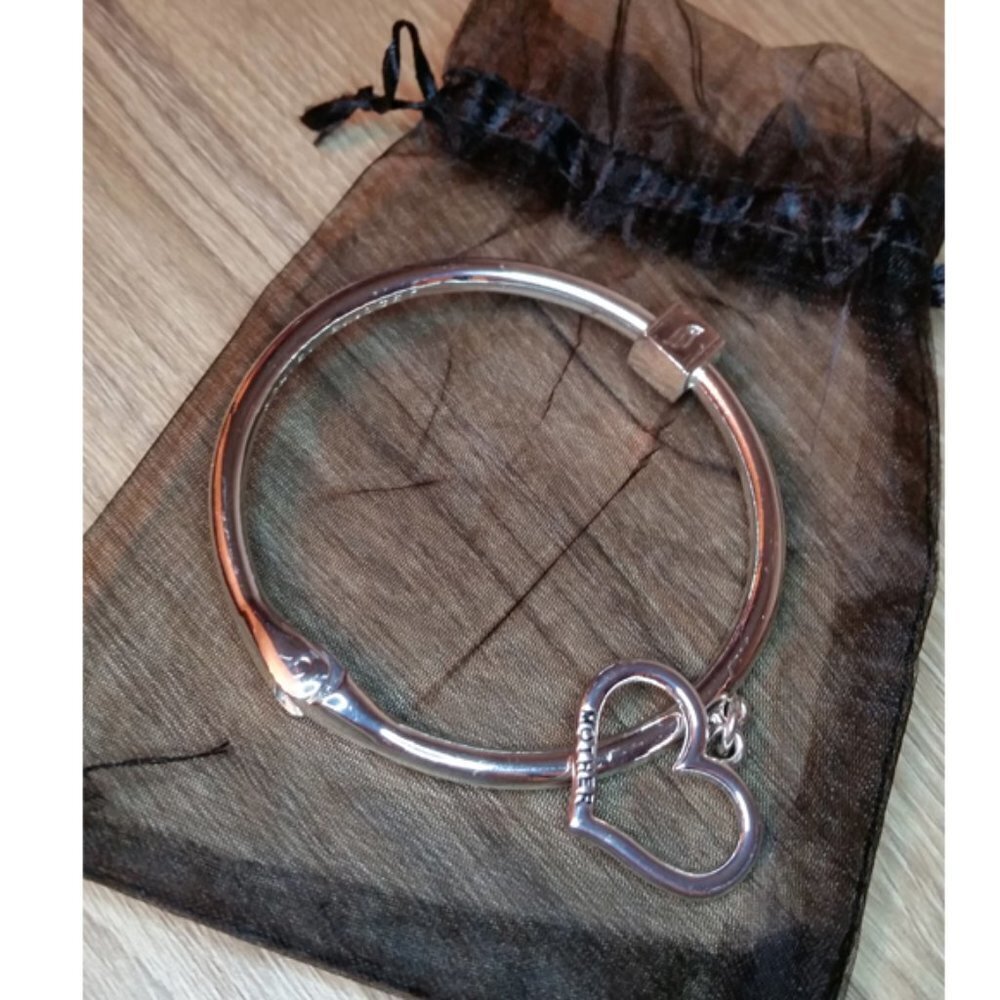 𝅺AB ASHLEY BRIDGET mother clamp charm bracelet giftable
